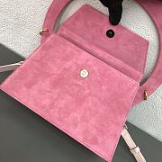 Jacquemus HandBag Pink 2100 Size 26.5x16.5x8cm - 3