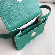 Jacquemus Le Cienture Bello Waist Bag Green Size 12x9x3cm - 5