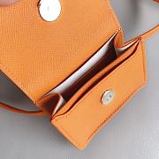 Jacquemus Le Cienture Bello Waist Bag Orange Size 12x9x3cm - 4