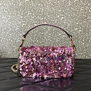 Valentino Garavani Mini Loco 3D Pink Size 19x10.5x5cm - 6