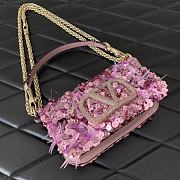 Valentino Garavani Mini Loco 3D Pink Size 19x10.5x5cm - 2