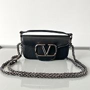 Valentino Garavani Mini Loco Black Size 20x11x5cm - 3