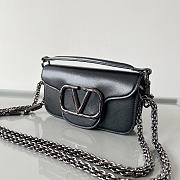 Valentino Garavani Mini Loco Black Size 20x11x5cm - 2