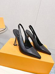 LV Sparkle Pump Black 6.5cm 9.5cm - 6