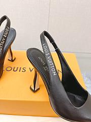 LV Sparkle Pump Black 6.5cm 9.5cm - 5