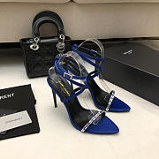 Saint Laurent High Heels MJ00321 Blue 10.5cm - 6