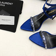 Saint Laurent High Heels MJ00321 Blue 10.5cm - 5