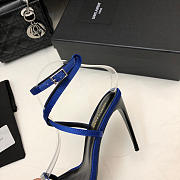 Saint Laurent High Heels MJ00321 Blue 10.5cm - 2