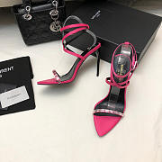 Saint Laurent High Heels MJ00321 Pink 10.5cm - 3