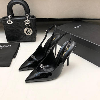Saint Laurent High Heels MJ00322 Black 10.5cm