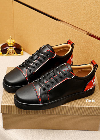 Christian Louboutin Fun Louis Junior Sneakers Black 063#326