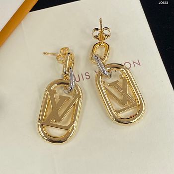 Louis Vuitton Earrings Gold 23