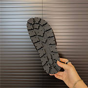 Prada Triangle-logo Pool Slides Black - 5
