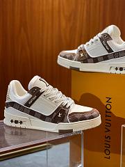 Louis Vuitton LV Trainer Sneaker White Brown 1AD7S9 - 5