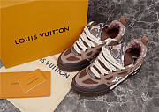 Louis Vuitton Skate Sneaker Brown Snakeskin 1ABMG6 - 5