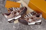 Louis Vuitton Skate Sneaker Brown Snakeskin 1ABMG6 - 3