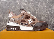 Louis Vuitton Skate Sneaker Brown Snakeskin 1ABMG6 - 2