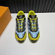 LV SPRINT SNEAKER BLUE GREEN 1A98ZF - 3