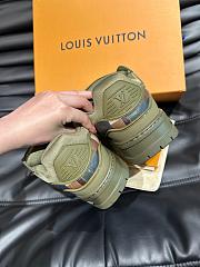 LV Trainer Maxi Sneaker Green Damoflage Damier 1ACNCZ - 2