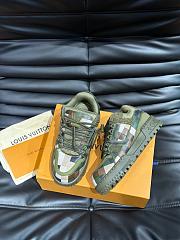 LV Trainer Maxi Sneaker Green Damoflage Damier 1ACNCZ - 3