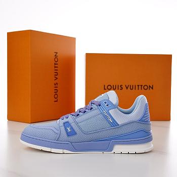 LV Trainer Sneaker Lighting Purple 1ACQ6Y