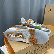 LV Trainer Sneaker Silver Yellow 1A996N - 6