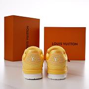LV Trainer Sneaker Yellow 1ACQ82 - 5