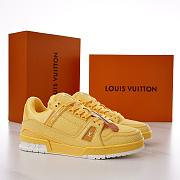 LV Trainer Sneaker Yellow 1ACQ82 - 4
