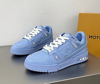 LV Trainer Sneaker Blue 1AARFR