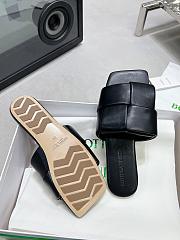 Bottega Veneta Patch Flat Mules Black - 2