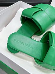Bottega Veneta Patch Flat Mules Green - 4