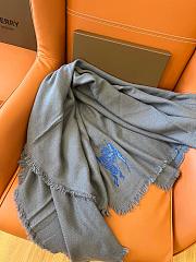 Burberry Scarf Cashmere 1157 Grey Size 200x100cm - 4
