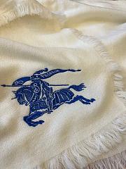 Burberry Scarf Cashmere 1157 White Size 200x100cm - 2