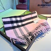 Burberry Scarf Unisex Pink 1134 Size 190x38cm - 4
