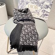 Dior Cashmere Scarf 1146 Size 180x32cm - 5