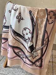 LV Scarf 1059 Pink Size 100x200cm - 3