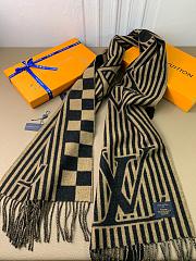 LV Scarf for Men Yellow 1136 - 4