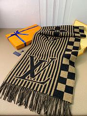 LV Scarf for Men Yellow 1136 - 3