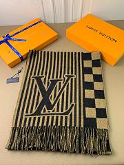 LV Scarf for Men Yellow 1136 - 2