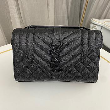 Saint Laurent Black Bag 1450YS Size 21x13x6cm