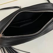 Saint Laurent Black Silver Bag 1446YS Size 23x16x6cm - 5