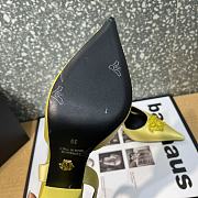Versace La Medusa 12mm Slingback Pumps Yellow - 5