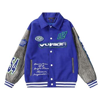Louis Vuitton Jacket Blue PG00240
