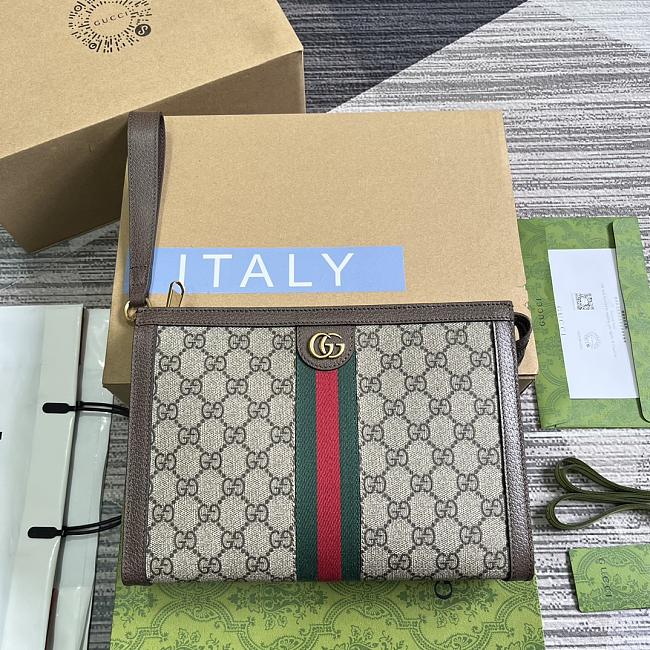 Gucci AGU1656 Brown Size 18x26x6cm - 1