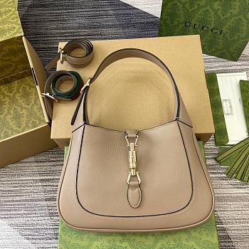 Gucci Jackie 1961 Beige Bag 810232 Size 27.5x19x 4cm