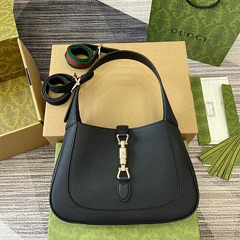 Gucci Jackie 1961 Black Bag 810232 Size 27.5x19x 4cm
