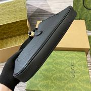 Gucci Jackie 1961 Black Bag 810232 Size 27.5x19x 4cm - 4