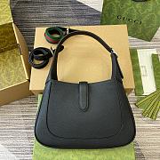 Gucci Jackie 1961 Black Bag 810232 Size 27.5x19x 4cm - 3