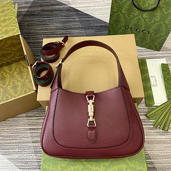 Gucci Jackie 1961 Red Bag 810232 Size 27.5x19x 4cm