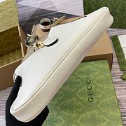 Gucci Jackie 1961 White Bag 810232 Size 27.5x19x 4cm - 4